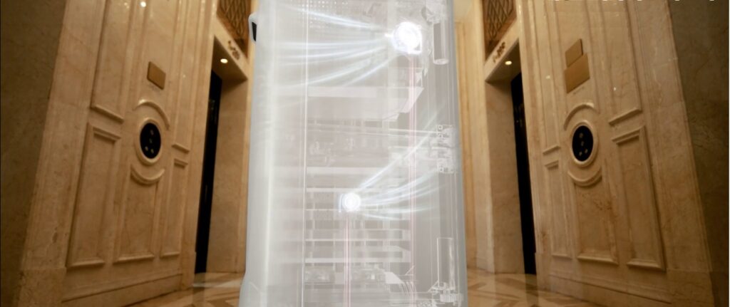 PUDU FLASHBOT MAX 7 pdu flashbot ventilation